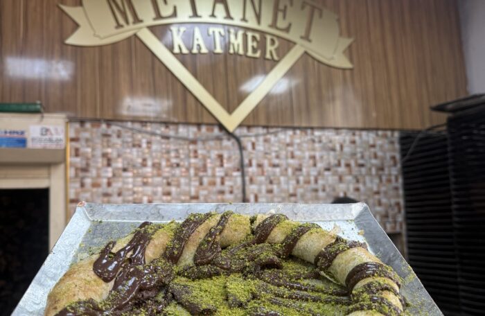 Çikolatalı Simit Katmer